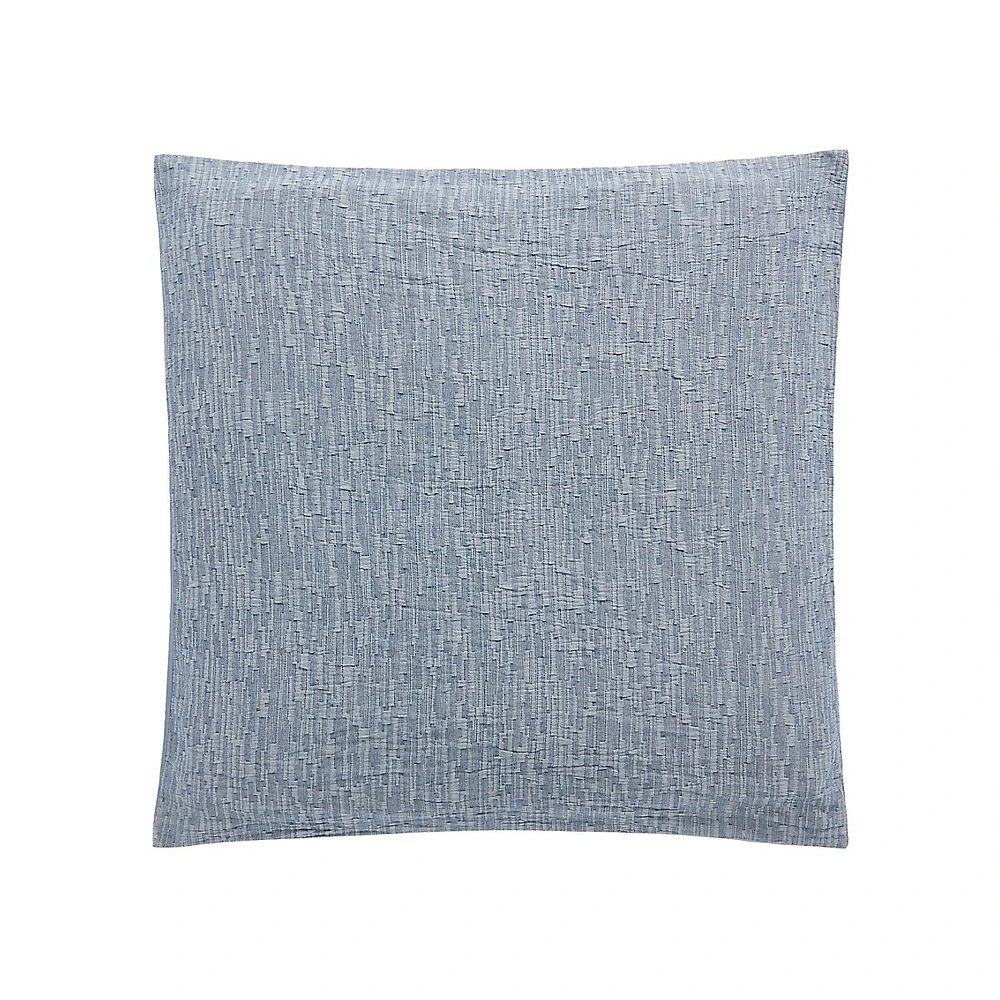 Ripple Matelassé Cotton Euro Sham