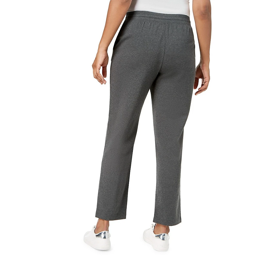 Relaxed-Fit High-Rise Straight Pants