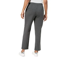 Relaxed-Fit High-Rise Straight Pants