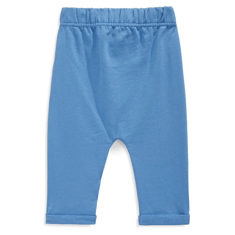 Baby Boy's Rolled Cuff Joggers