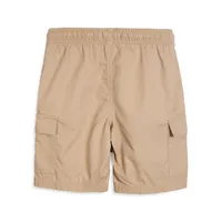Boy's Pull-On Canvas Cargo Shorts