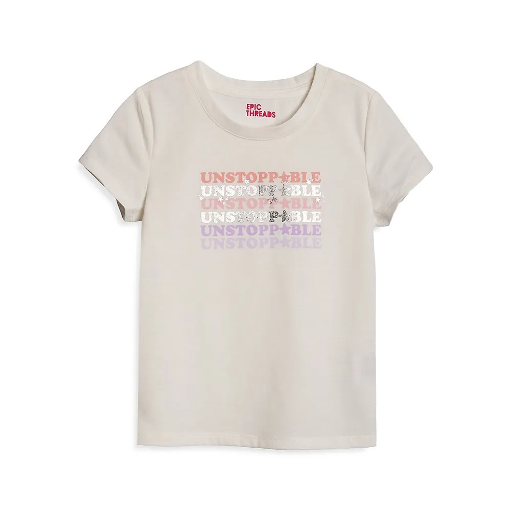 Little Girl's Unstoppable T-Shirt
