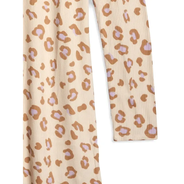 Little Girl's Butterfly-Print Leggings