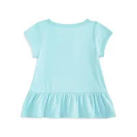 Baby Girl's Shine Bright Peplum Top