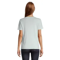 Petite Short-Sleeve Cotton Henley