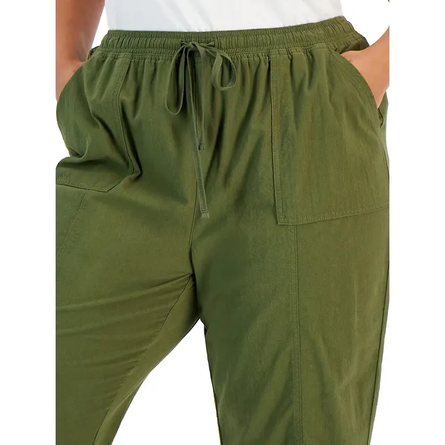 Karen Scott Plus ​Quinn High-Rise Capri Pants