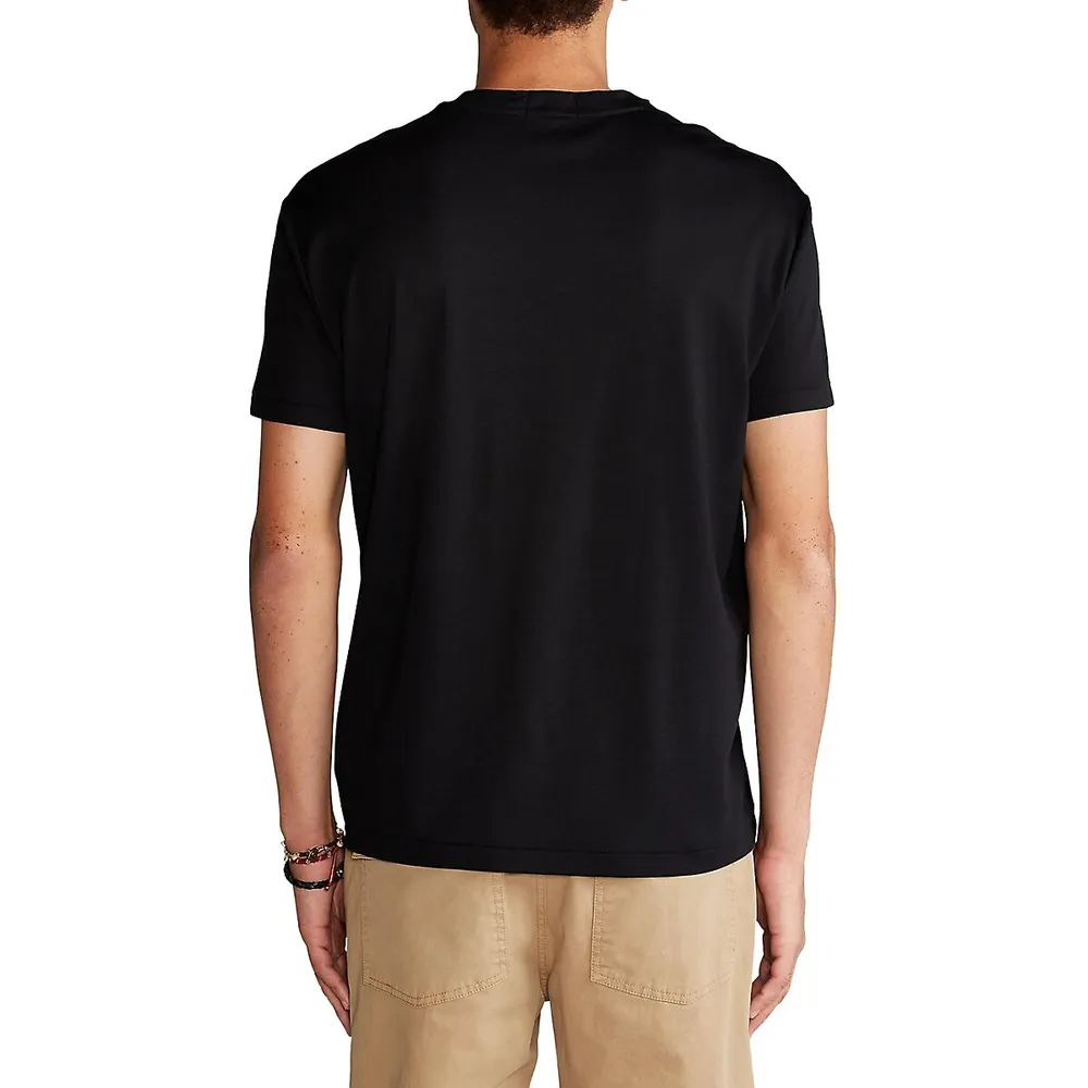 Custom Slim-Fit Soft Cotton T-Shirt