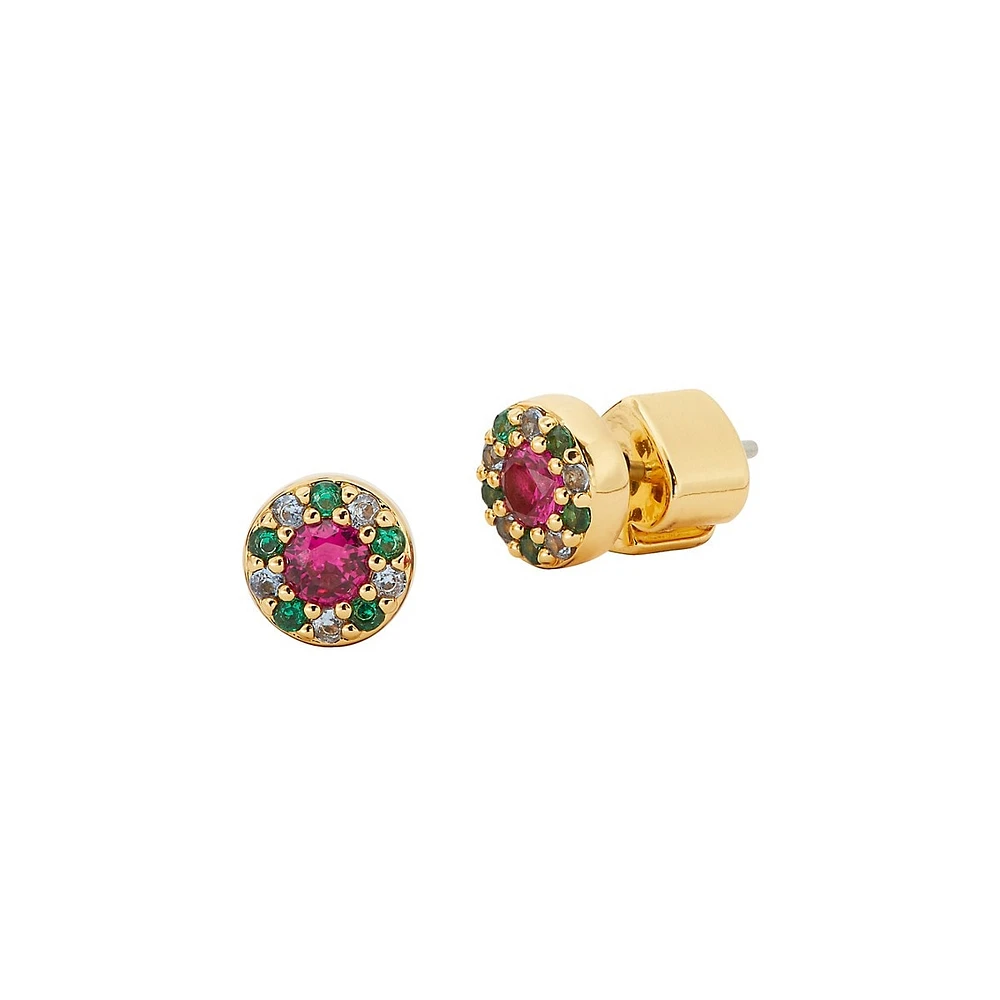 Something Sparkly Cubic Zirconia Stud Earrings