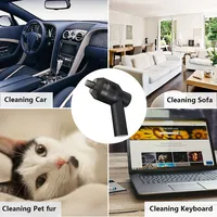 Cordless Rechargeable Mini Vacuum Keyboard Cleaner With Cleaning Gel