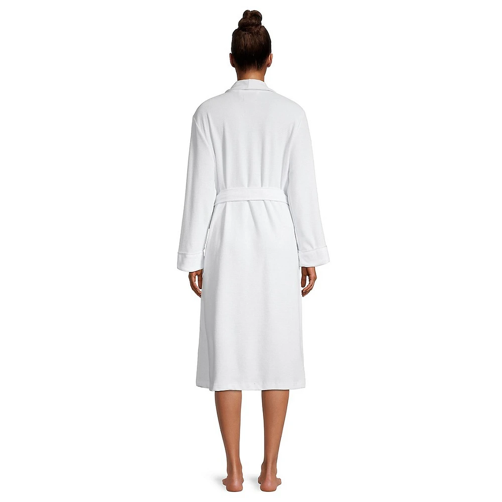 Long Waffle Robe