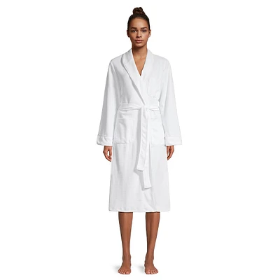 Long Waffle Robe