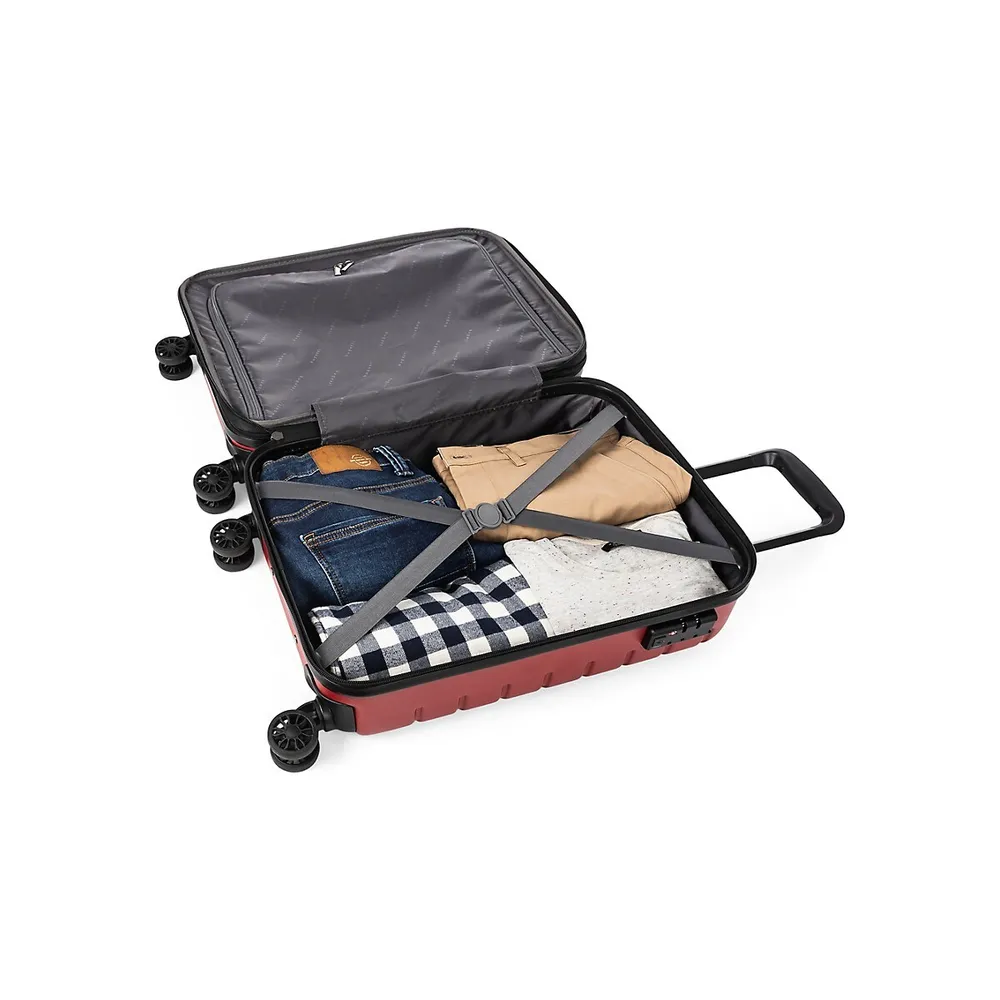 Geneva 21.75-Inch Carry-On Hardside Suitcase