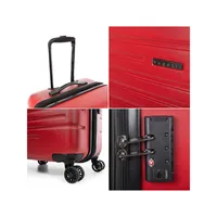 Geneva 21.75-Inch Carry-On Hardside Suitcase