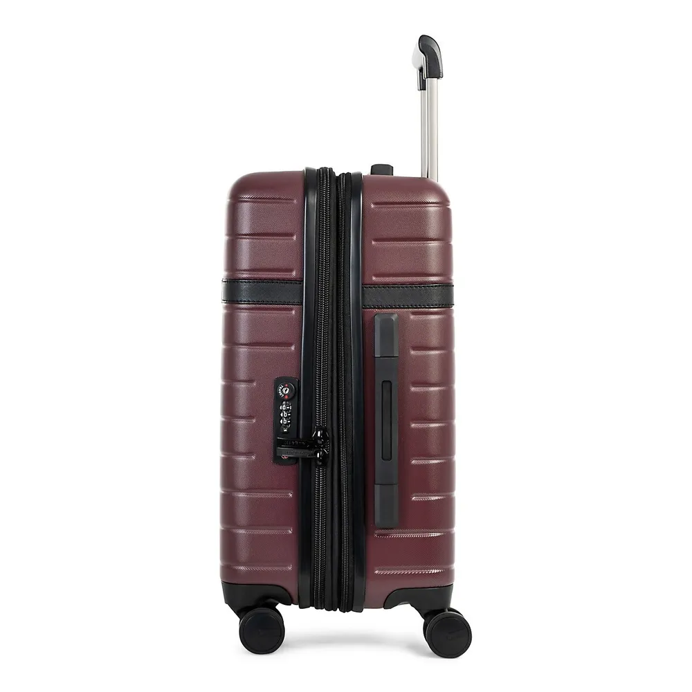 Hamburg 21.5-Inch Carry-On Hardside Spinner Suitcase