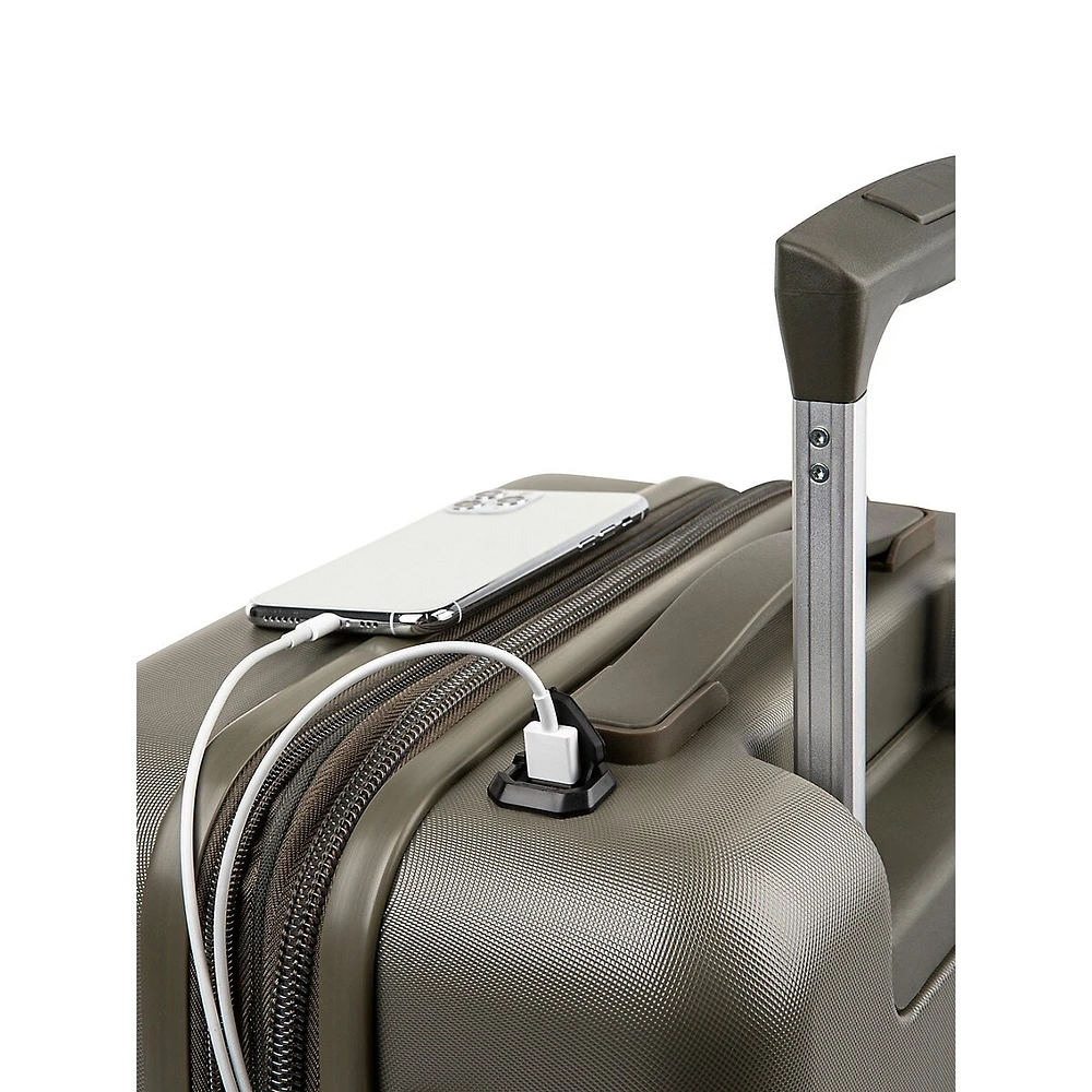 Birmingham Luggage 21.5-Inch Carry-On Hardside Spinner Suitcase