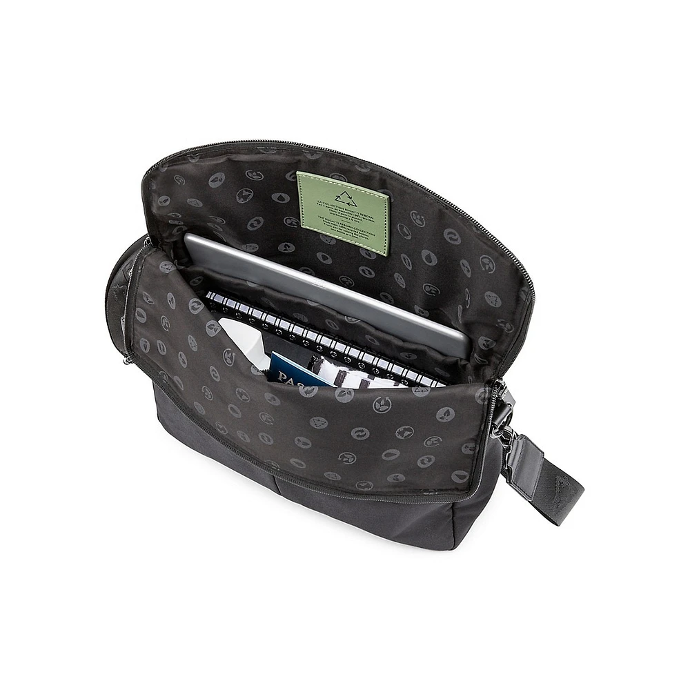 Reborn Recycled Convertible Crossbody Bag