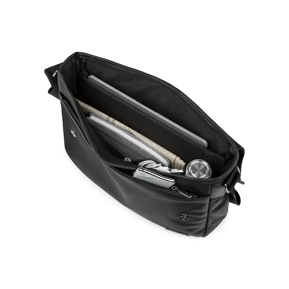 Contrast Messenger Bag