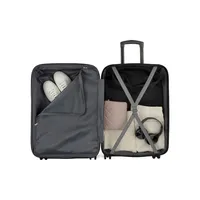 Prague 26.75-Inch Medium Expandable Hardside Spinner Suitcase