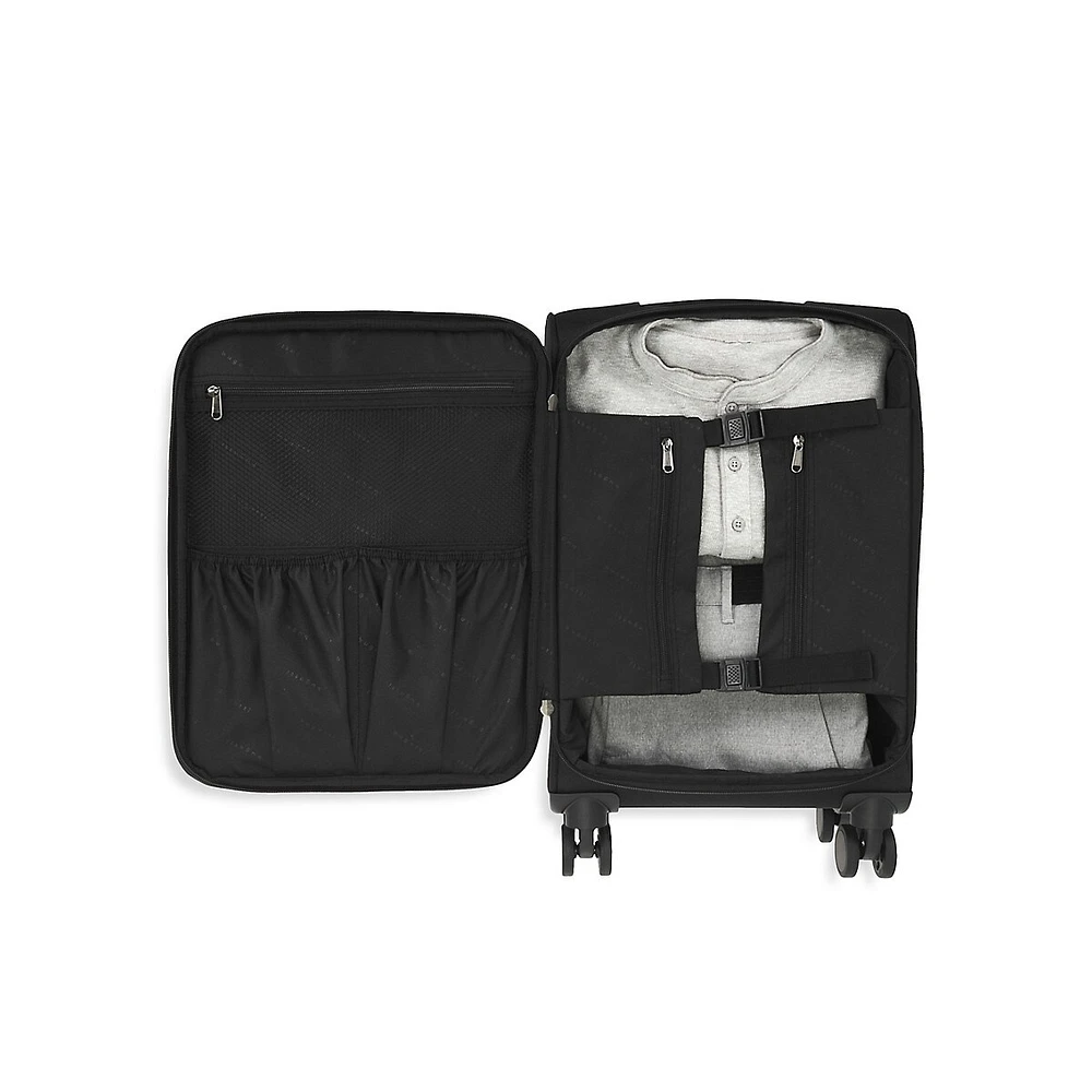 Sienna Luggage 21.5-Inch Carry-On Spinner Suitcase