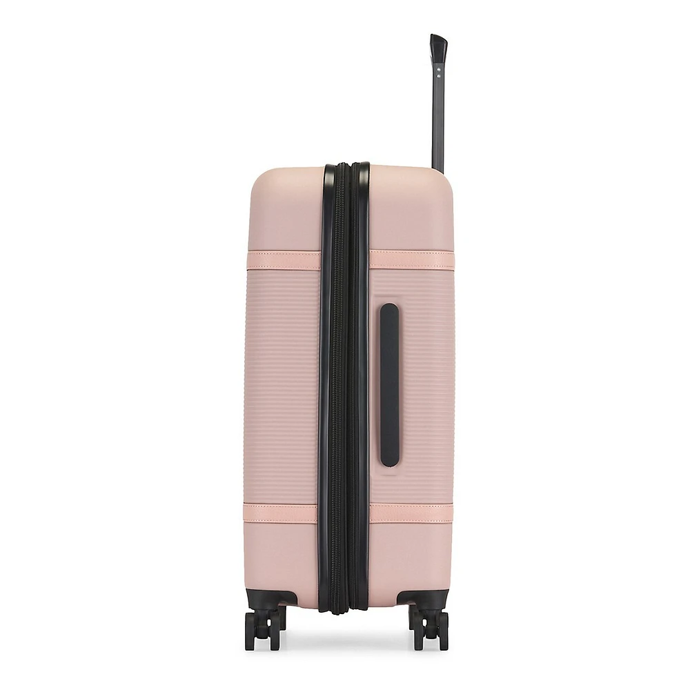 Wellington Luggage 25.5-Inch Medium Hardside Spinner Suitcase