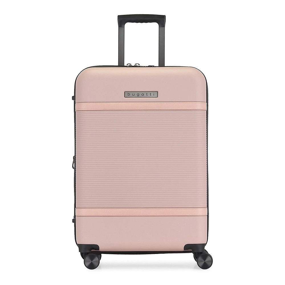 Wellington Luggage 25.5-Inch Medium Hardside Spinner Suitcase