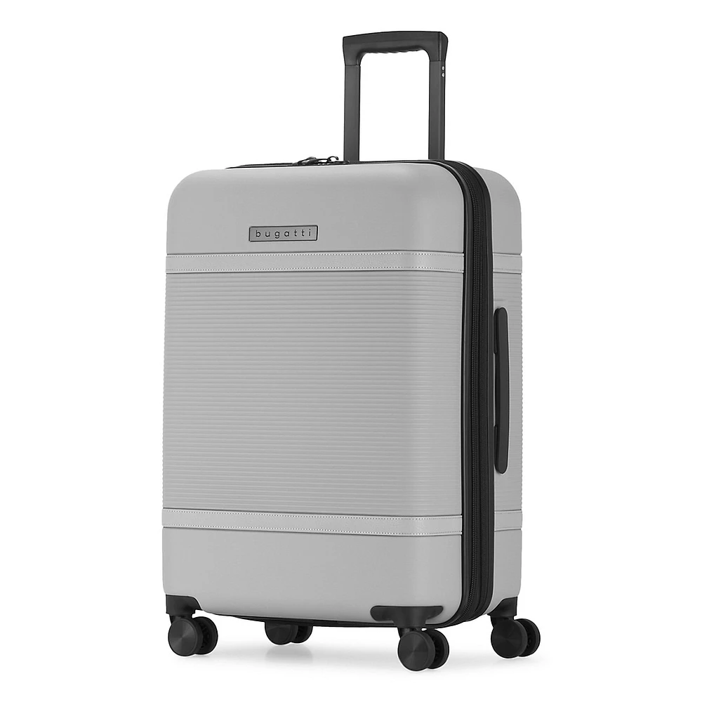 Wellington Luggage 25.5-Inch Medium Hardside Spinner Suitcase