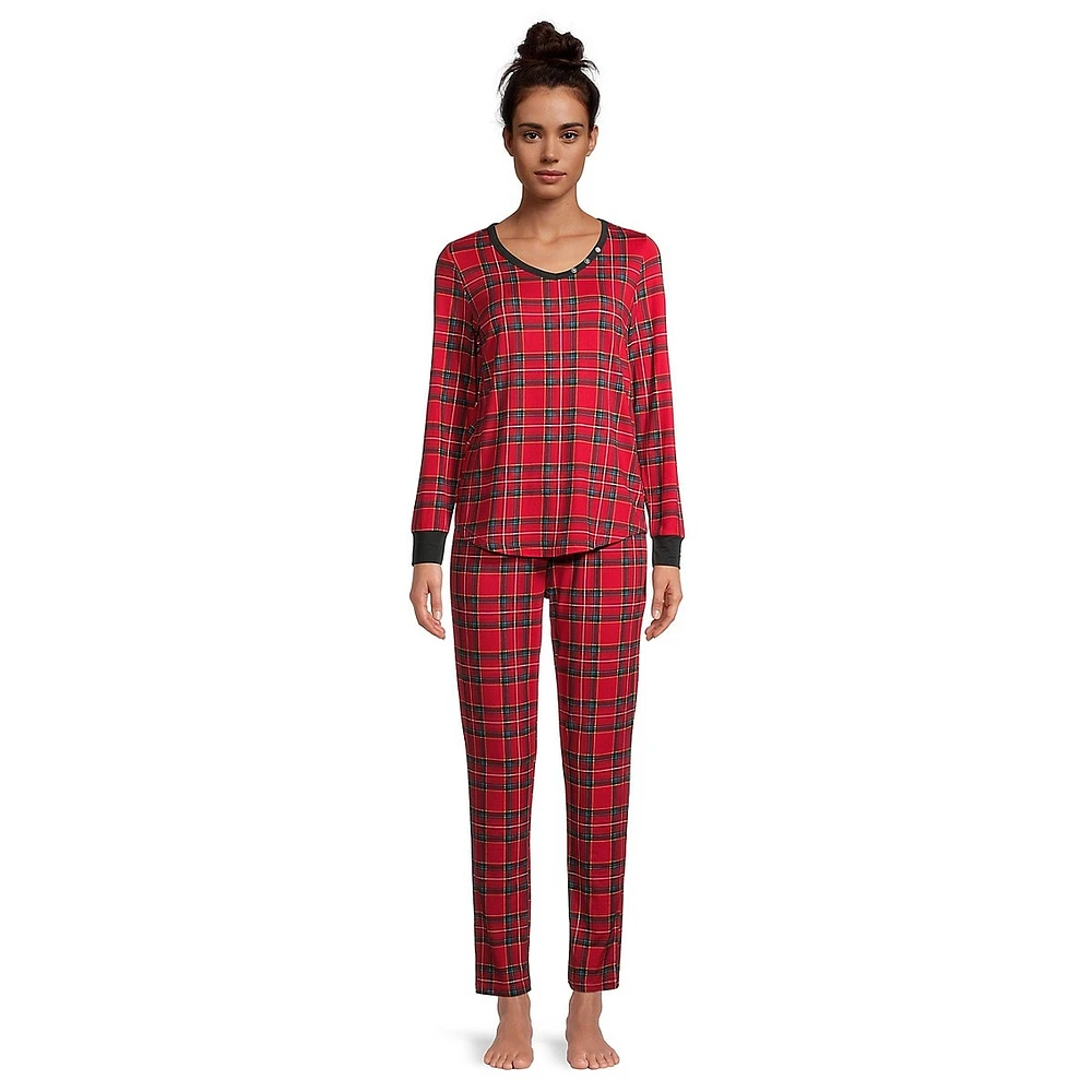 Ensemble-cadeau pyjama très doux Nordic Nights, deux pièces