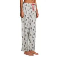 Me & You 2-Piece Notch Collar Top Pants Pyjama Set
