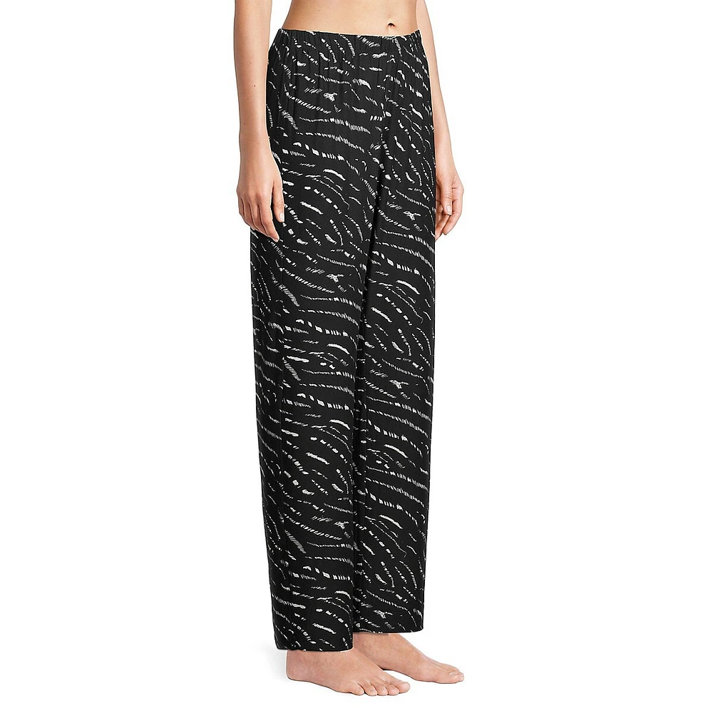 Basic Chic 2-Piece Printed Pyjama Set