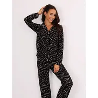 Basic Chic 2-Piece Printed Pyjama Set