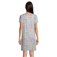 Evening Breeze Relaxed-Fit Floral Sleepshirt