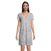 Evening Breeze Relaxed-Fit Floral Sleepshirt