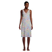 Evening Breeze Relaxed-Fit Sleeveless Midi Gown