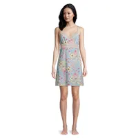 Evening Breeze Relaxed-Fit Lace-Detailed Short Chemise