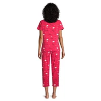 Elegance 2-Piece Print Pyjama Set