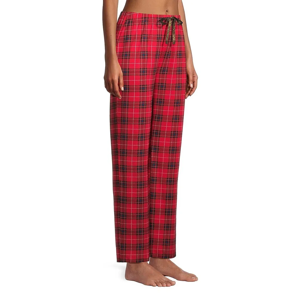 Beary Joyful Holiday-Plaid 2-Piece Pyjama Set