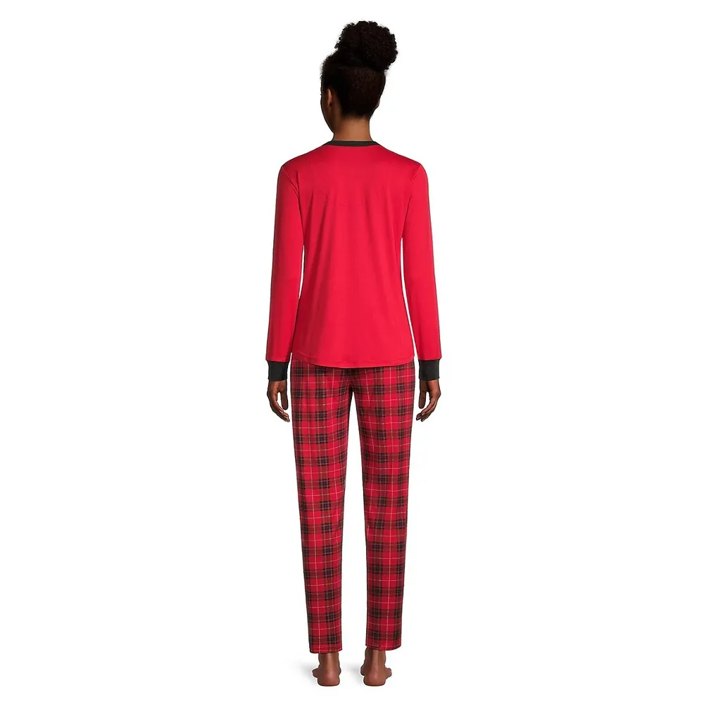 Beary Joyful Holiday 2-Piece Pyjama Set