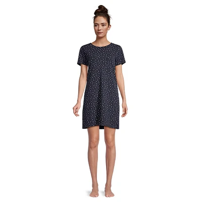 Infinity Cotton-Rich Short-Sleeve Sleepshirt