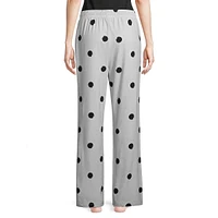 Abstractable Polka Dot-Print Lounge Pants