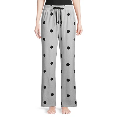 Abstractable Polka Dot-Print Lounge Pants