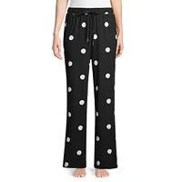 Abstractable Polka Dot-Print Lounge Pants