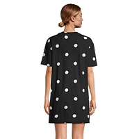 Abstractable Polka Dot-Print Sleepshirt