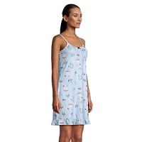 Cute-Print Sleep Chemise