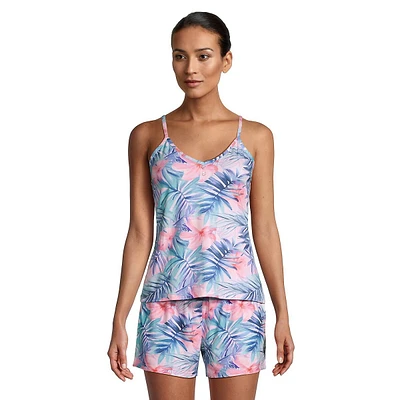Divine Duo Camisole imprimée 2 pièces & Ensemble de boxeurs