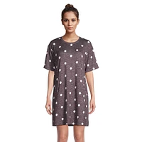 Dots Fever Short-Sleeve Sleepshirt