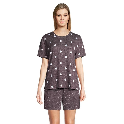 Dots Fever 2-Piece T-Shirt & Boxer Shorts Pyjama Set