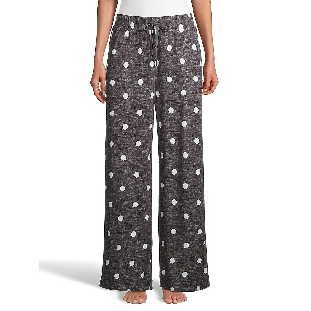 Dots Fever Open-Leg Lounge Pants