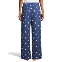 Dots Fever Open-Leg Lounge Pants