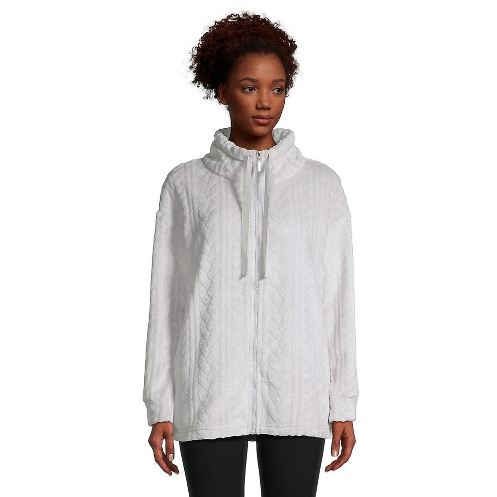 Zip-Front Sleep & Lounge Jacket