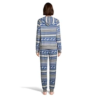 2-Piece Knit Hoodie & Jogger Pyjama Set